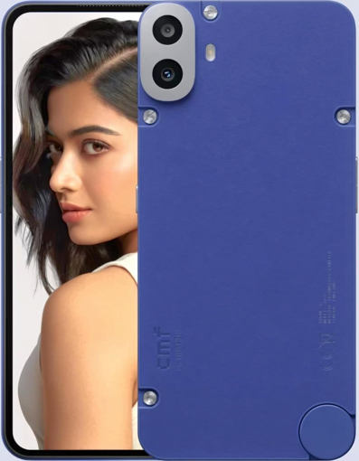 Picture of CMF by Nothing Phone 1 5G (Blue, 6GB RAM, 128GB Storage) | Expandable Upto 2 TB | 50MP+2MP | 16MP Front Camera | Dimensity 7300 5G Processor | 6.67 AMOLED Display | 33W Fast Charging | Designed 2 Last (CMF 1 (6GB/128gb/5G))