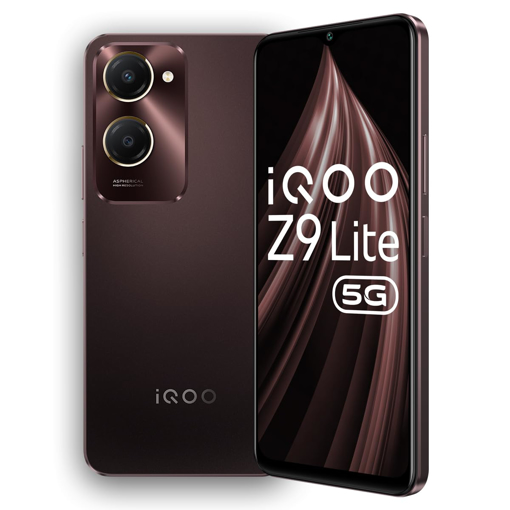 Picture of iQOO Z9 Lite 5G (Mocha Brown, 4GB RAM, 128GB Storage) | Dimensity 6300 5G | 50MP Sony AI Camera | Charger in The Box | Rs 1000 Off on All Bank Cards (Z9 Lite (4gb/128/5G))