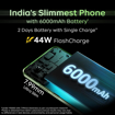 Picture of iQOO Z9x 5G (Storm Grey, 4GB RAM, 128GB Storage) | Snapdragon 6 Gen 1 with 560k+ AnTuTu Score | 6000mAh Battery with 7.99mm Slim Design | 44W FlashCharge