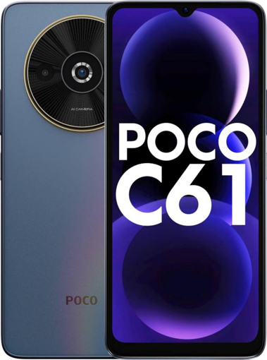 Picture of POCO C61 Ethereal Blue 4GB RAM 64GB ROM