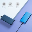 MI 10000mAh 3i Lithium Polymer Power Bank Dual Input(Micro-USB and Type C) and Output Ports 18W Fast Charging (Metallic Blue) (Mi 3i 10k Mah Powerbank) की तस्वीर