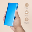 MI 10000mAh 3i Lithium Polymer Power Bank Dual Input(Micro-USB and Type C) and Output Ports 18W Fast Charging (Metallic Blue) (Mi 3i 10k Mah Powerbank) की तस्वीर