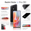 Picture of Redmi Note 13 Pro (Midnight Black, 12GB RAM, 256GB Storage) | 1.5K AMOLED | 200MP Hi-Res Camera | Flagship 4nm SD 7s Gen 2 | 67W TurboCharge (Mi Note 13 Pro (12gb/256gb/5G))