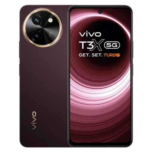 Picture of Vivo T3x 5G (Crimson Bliss, 128 GB) (6 GB RAM)