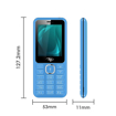 Picture of itel it5027 Keypad Mobile Phone with 2.4 inch Display Size |11mm Slim Body| 1200 mAh Battery| King Voice | Blue