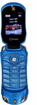 Picture of Snexian Rock Car Design Keypad Flip Phone with Dual Sim - Blue (Carphone flip.)