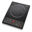 Picture of Preethi Trendy Plus 116 Induction Cooktop, 1600-Watt Electric Stove, Soft Touch Button (Black) (Trendy+)