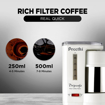 Picture of Preethi Dripcafe Drip Coffee Maker | 450W Coffee Machine for Home| 500ml Capacity| White (CM208)