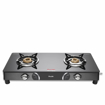 Picture of Preethi Blu Flame Gleam Glass Top 2-Burner Manual Gas Stove (Black) (ISI Certified), GTS102 (Gleam - 2B)