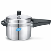 Picture of Preethi Aluminium Outer Lid Pressure Cooker Non Induction Base, 5 Litres - 5LTR - Non Induction Base