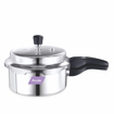 Picture of Preethi Triply Outer Lid Pressure Pan Induction Base, 1.5 Litres - Triply Stainless Steel - Pressure PAN (1.5LTR)