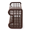 Picture of Cello Singapore Plastic Storage Shelf for Home & Office, Brown - Singapore shelf