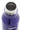 Picture of Cello Refresh Stainless Steel Double Walled Water Bottle, Hot and Cold, 500ml, 1 Unit Flask, Blue