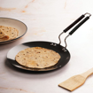 Picture of Cello Hard Anodized Concave/Roti/Paratha Tawa 25cm, Black (3MM Thickness) - Concave Tawa (Roti tawa) 25cm