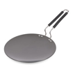 Picture of Cello Hard Anodized Concave/Roti/Paratha Tawa 25cm, Black (3MM Thickness) - Concave Tawa (Roti tawa) 25cm