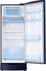 Samsung 183 L, 3 Star, Digital Inverter, Direct-Cool Single Door Refrigerator (RR20D1823UZ/HL, Midnight Blossom Blue, Base Stand Drawer) (RR20D1823UZ/HL) की तस्वीर