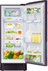 Samsung 215 L, 5 Star, Digital Inverter, Direct-Cool Single Door Refrigerator (RR23D2H259R/HL, Red, Paradise Bloom Purple, Base Stand Drawer) -RR23D2H259R/HL की तस्वीर