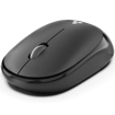 Picture of Ambrane Wireless Mouse, 1600 DPI, Silent Click, 2.4GHz with USB Dongle, 10M Range, Optical Orientation, Click Wheel, Instant connectivity, Ergonomic Design for All Day Comfort (Sliq 2 Wireless, Black) (AMBRANE MOUSE SLIQ2)