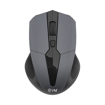 EVM EVO Wireless Mouse - 2.4GHz Optical Mouse with 4D Scroll - USB Receiver - 1600 DPI - 10m Range - 1 Year Warranty (EVM-EVO-3W042-GREY) (EVMMOUSENEO3W042) की तस्वीर