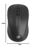 HP S500 7YA11PA USB, Wireless Optical Mouse, Black - HP MOUSE WIRELESS S500 की तस्वीर