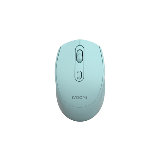 Picture of iVOOMi Noiseless Click Wireless- Hank Mouse | Ultra Low Power Usage | On/Off Switch, 15m Range, Adjustable DPI Upto 1600, Plug-&-Play, Compatible iOS, Win, Linux & Android | 1 Year Warranty (IVOOMIMOUSEHANK)