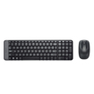 Logitech MK220 Compact Wireless Keyboard and Mouse Combo for Windows, 2.4 GHz Wireless with Unifying USB-Receiver, 24 Month Battery, Compatible with PC, Laptop - Black (LOGITECH COMBO WIRELESS MK220) की तस्वीर