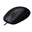 Logitech M90 Wired USB Mouse, 3 yr Warranty, 1000 DPI Optical Tracking, Ambidextrous PC/Mac/Laptop - Black (LOGITECHMOUSEM90WIRED) की तस्वीर