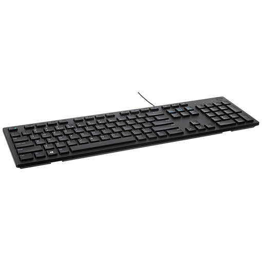 Dell KB216-Black Multimedia Wired Keyboard with USB Interface, Plunger Keys Technology and Chiclet Key Style, Hot Key-Volume, Mute, Play/Pause, Backward, Forward, Warranty 1 Year. (DELLKEYBOARDKB216BLACK) की तस्वीर