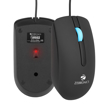 ZEBRONICS Juggle Wired Optical Mouse with 3 Buttons, High Precision, 1200 DPI, Works on Most Surfaces, USB Interface, 1m Cable Length - ZEBRONICSMOUSEJUGGLE की तस्वीर