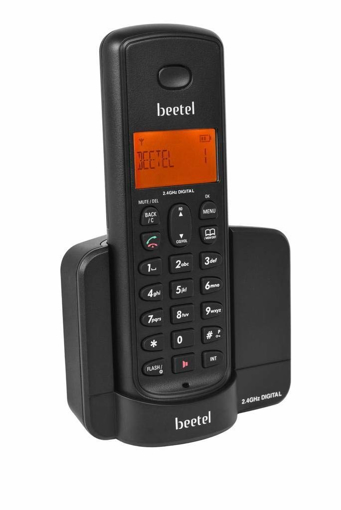 Beetel X90 Cordless 2.4Ghz Landline Phone with Caller ID Display, Stores 50 Contacts, Upto 8Hrs of Talk time, Solid Build Quality, Alarm Function, Auto Answer, Mute & Flash Function (Black X90) - BEETELX90 की तस्वीर