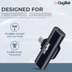 Picture of Digitek DWM-001 Wireless Microphone & Receiver with Type C, in-Built Noise Cancellation Mic Suitable for Vlog You Tube Live Streaming Video Recording and More - DIGITEK  DWM-001PRO WIRELESSMICROPHONE