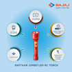 Bajaj Raftaar Jumbo LED RC Torch (Red) - BAJAJ RAFTAAR JUMBO की तस्वीर