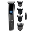 Zebronics ZEB-HT102 Cordless/Cord Use Trimmer up To 120mins Backup, USB Fast Charge, LED Display, 3 Speed Modes, Rounded Tip Stainless Steel Blade, 4 Guide Combs, Washable Attachments and ABS, Black - ZEBRONICS HAIRTRIMMER  HT202 की तस्वीर