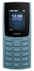 Picture of Nokia 110 with Built-in UPI App and Scan & Pay Feature, MP3 Player, Rear Camera, Long-Lasting Battery, and Voice Recorder | Blue - NOKIA 110DSCHARCOAL