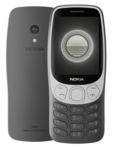 Picture of Nokia 3210 4G | All-New Classic Keypad Phone with Dual SIM, YouTube, Scan & Pay UPI, Rear Camera, Wireless FM Radio, MP3 Player, Bluetooth & USB Type C | Grunge Black - NOKIA 3210DSGRUNGEBLACK