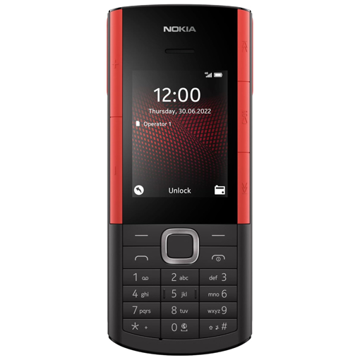 Picture of Nokia 5710 XpressAudio keypad Phone, with inbuilt Wireless Earbuds, MP3 Player, Wireless FM Radio, Dedicated Music Buttons, and Bigger Battery | Black - NOKIA 5710