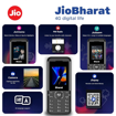 Picture of JioBharat K1 Karbonn 4G Keypad Phone with JioCinema, JioSaavn, JioPay (UPI), Long Lasting Battery, LED Torch, Digital Camera | Black & Grey | Locked for JioNetwork - JIO BHARATK1