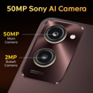 Picture of iQOO Z9 Lite 5G (Mocha Brown, 6GB RAM, 128GB Storage) | Dimensity 6300 5G | 50MP Sony AI Camera | Charger in The Box - IQOO Z9LITE(6/128)MOCHABROWN