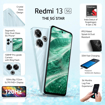 Picture of Redmi 13 5G, Hawaiian Blue, 6GB+128GB | India Debut SD 4 Gen 2 AE | 108MP Pro Grade Camera | 6.79in Largest Display in Segment - REDMI 135G(6/128)HAWAIIANBLUE-FR