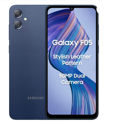 Samsung Galaxy F05 (Twilight Blue, 64 GB) (4 GB RAM) - SAMSUNG F05(4/64)TWLLIGHTBLUE-FR की तस्वीर