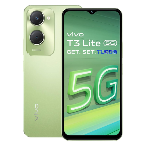 Vivo T3 Lite 5G Smartphone (Vibrant Green, 6GB Ram 128GB Storage) - VIVO T3LITE(6/128)VIBRANTGREEN-FR की तस्वीर