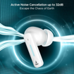 Picture of boAt Immortal Airspeed Pro Truly Wireless in- Ear Earbuds w/ 32dB ANC, Beast™ Mode with 40ms Latency, 40hrs Playback, 4 Mics with ENx™, Premium ID w/LEDs & ASAP™ Charge(White Sabre) - BOAT AIRDOPS IMMORTAL  AIRSPEED PRO