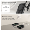 Picture of boAt Energyshroom PB330 MagnaCharge 10000 mAh Magnetic Wireless Power Bank w/ 15W Wireless Charging, Metal Stand,Magnacharge Ring for iPhone and Android Phones w/Wireless Charge(Black) - BOAT POWERBANK PB330MAGNACHARGE BLACK