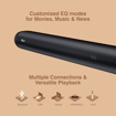 Picture of FINGERS Octane Dolby WL120 Sound Bar with 120 W Premium Cinematic Audio (60 W Wireless Woofer | Remote Control | Multiple Connectivity Modes | HDMI ARC | Customized EQ Modes) - FOUR GEAR(BTS)OCTANEWL120DOLBY