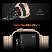 Fire-Boltt Gladiator 1.96" Biggest Display Luxury Stainless Steel Smart Watch with Bluetooth Calling, Voice Assistant &123 Sports Modes, 8 Unique UI Interactions, 24/7 Heart Rate Tracking (Rose Gold) - FB(SW)GLADIATORLUXEBSW072 की तस्वीर