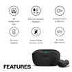 Picture of JBL Wave Buds in-Ear Wireless Earbuds (TWS) with Mic,App for Customized Extra Bass Eq,32 Hours Battery&Quick Charge,Ip54 Water&Dust Resistance,Ambient Aware&Talk-Thru,Google Fastpair (Black) - JBL(AP)WAVEBUDS