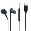 Type-C Earphones for Xiaomi Mi 10 Pro / Mi10 Pro Earphones Original Like Wired in-Ear Headphones Stereo Deep Bass Headset Earbud with Type-C Audio Jack, Mic (CAK1, Black) - MI TYPEC EARPHONES 1 BLACK की तस्वीर