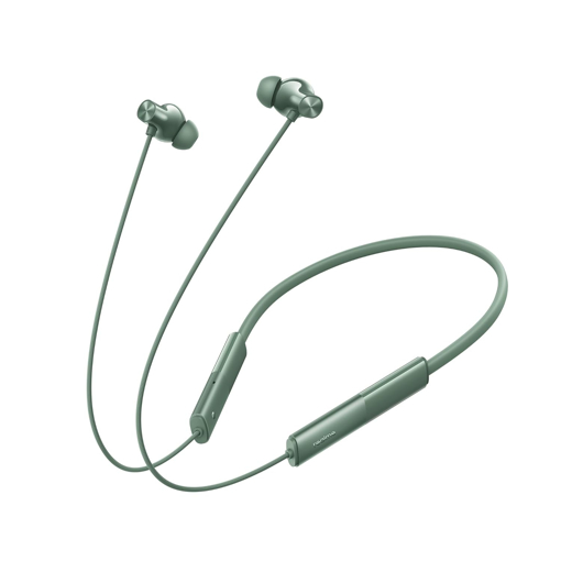 Picture of realme Buds Wireless 3 Neo Bluetooth Neckband with 13.4 mm Dynamic Bass Boost Driver,Upto 32 Hours Playback,Fast Charge, AI ENC,45ms Low Latency,IP55 Dust & Water resistannt & Bluetooth v 5.4 (Green) - REALME (NB)BUDSWIRELESS3NEOGREEN