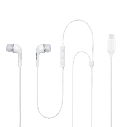 Picture of Samsung Original IC050 Type-C Earphone, White - SAMSUNG (HS)CEARPHONEIC050WHITE