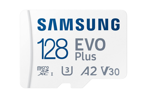 Samsung EVO Plus 128GB microSDXC UHS-I U3 130MB/s Full HD & 4K UHD Memory Card with Adapter (MB-MC128KA) - SAMSUNG(MC)EVO+128GB की तस्वीर